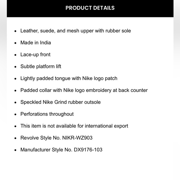 Nike Gamma Force Sneaker in White & Phantom - Picture 7 of 12